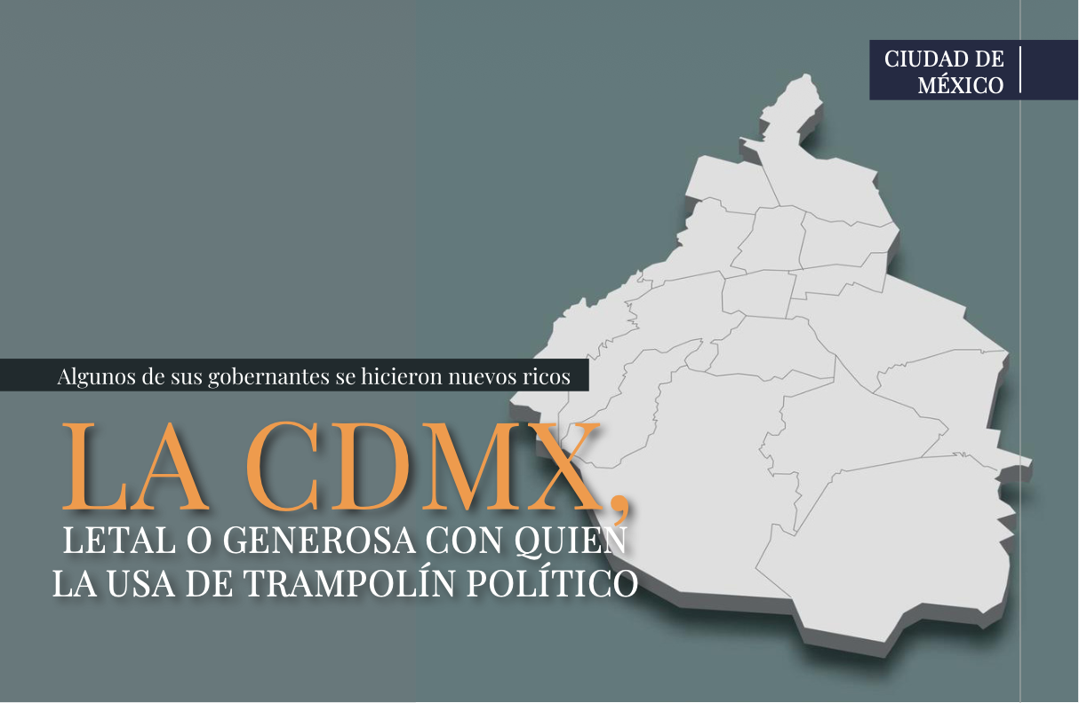 La CDMX, letal o generosa con quien la usa de trampolín político